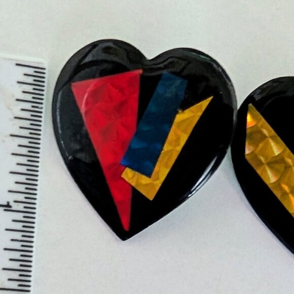 Early 80s Fun Vintage Pierced Earrings - Lot of 5 - Picture 5 of 6